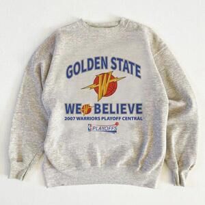 Golden State Warriors 2007 We Believe Playoffs Sweatshirt